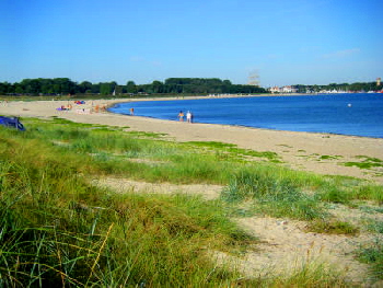 Priwall Travemnde Strand mit Dnen